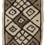 00439 - Vintage Geometric Tribal Felt - 163 cm x 265 cm
