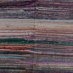 00830 - Vintage Boucherouite Berber Haik Flatweave - 135 cm x 257 cm - 2