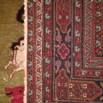 00038 - Rare Antique Dorokhsh Pictorial Carpet- det2