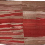 02126 - Kilim with red striations - 246 x 231 cm